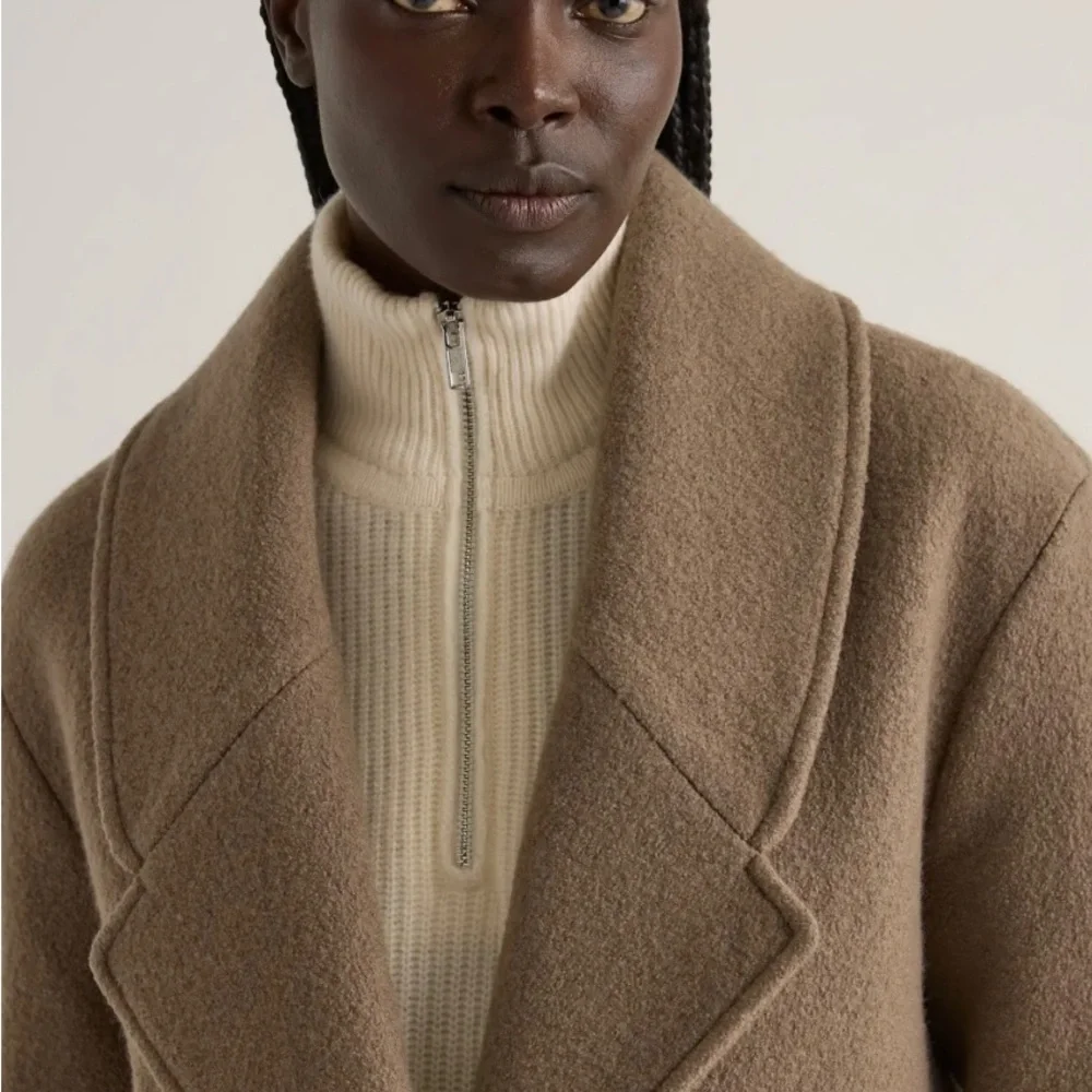 Quince 100% Merino Wool Coat - Picture 10 of 14